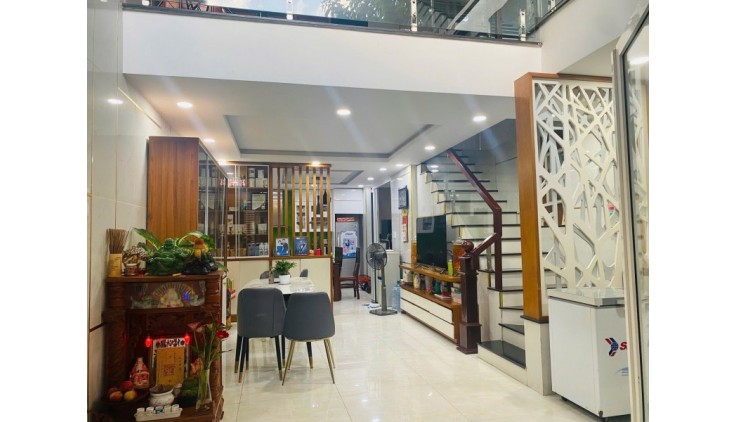 BÁN NHÀ PHỐ GÒ VẤP–GẦN LOTTE MART-4 TẦNG (5*14), HXT-FULL NỘI THẤT